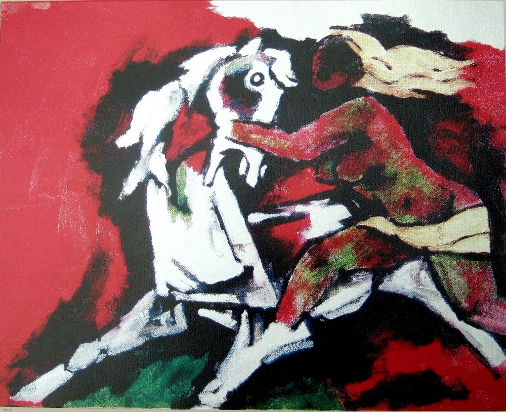 M F Husain